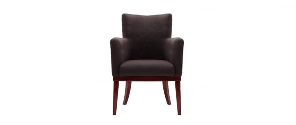 Полукресло на деревянном каркасе Капри С-07/1