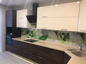 Глянцевый фартук (КОМПОЗИТ) KM 19