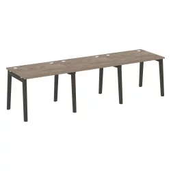 Рабочая станция ОНИКС ВООД ОВ.РС-3.1.8 Тиквуд Темный/Темный / ONIX WOOD OW.RS-3.1.8