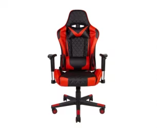 Игровое кресло Лотус ОНЕ РФ-8107А Черный/Красный / Lotus ONE RF-8107A