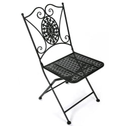 Стул Сеcрет Де Маисон Беттй стальной сплав, 46х44х92см, черный / Secret De Maison Betty