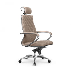 Кресло руководителя Metta L 2c 44C/K116 Infinity Easy Clean (MPES) Комплект 1 Темно-бежевое