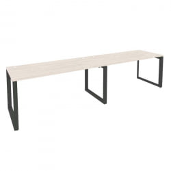 Рабочая станция на О-образном м/к ОНИКС О.МО-РС-2.4.7 Денвер Светлый/Антрацит / ONIX O.MO-RS-2.4.7