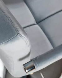 Стул барный ДОБРИН КРУГЕР АРМ Пудрово-голубой велюр МДЖ9-74 / DOBRIN KRUGER ARM MJ9-74