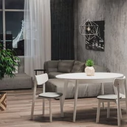 Стул с мягким сиденьем Вега Терракота жаккард Орех / Terracota