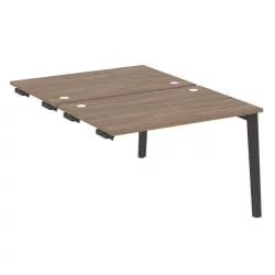 Стол-приставка двойной к опорным элементам ОНИКС ВООД ОВ.Д.СПР-2.8 Дуб Аризона/Темный / ONIX WOOD OW.D.SPR-2.8