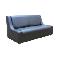 Диван офисный Клерк 9 двойной черный Ecotex 3001