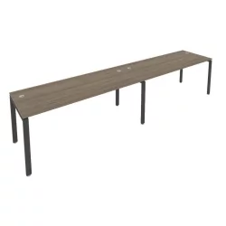 Рабочая станция на 2 раб.места Метал Сйстем Б.СМ-2.5 Вяз/Антрацит / Metal System