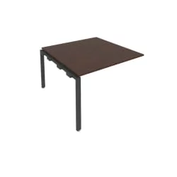 Проходной наборный элемент переговорного стола Метал Сйстем Б.ППРГ-2 Венге/Антрацит / Metal System