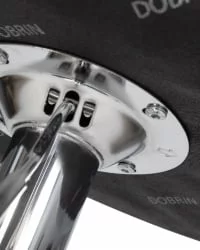 Стул барный ДОБРИН БАРНЙ Пудрово-голубой велюр МДЖ9-74 / DOBRIN BARNY MJ9-74