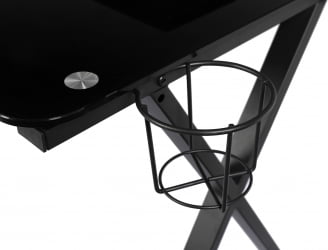 Компьютерный стол с надстройкой GD-06 Black (черный)