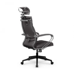 Кресло руководителя Metta L 2c 44C/K116 Infinity Easy Clean (MPES) Комплект 6 Серое