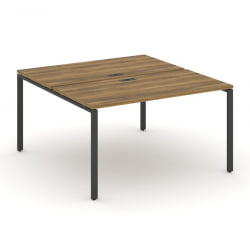 Рабочая станция двухсторонняя на 2 места CONCEPT CN.DRS-001 Сандал Янтарный Антрацит