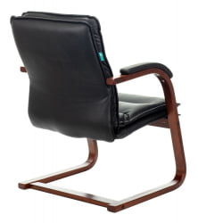 Кресло для посетителя Бюрократ T-9927WALNUT-AV