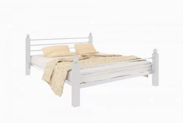 Кровать Милана Lux plus 1400х2000 Белая Кровать Милана Lux plus 1400х2000 Белая