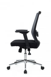 Кресло Фикс РCХ 851Е-3Д-М3 Серый/Черный / Fix RCH 851E-3D-M3