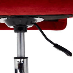 Компьютерное кресло ZERO флок , бордовый, 10