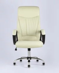 Кресло руководителя ТопЧаирс Товер Бежевое / TopChairs Tower