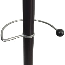 Вешалка-стойка БРАБИКС CР-870 на мраморном диске Коричневый / BRABIX CR-870