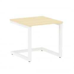 Журнальный стол ХОМЕ ОФФИCЕ ВР.СП-2-58.Г Клен/Белый металл / HOME OFFICE VR.SP-2-58.G