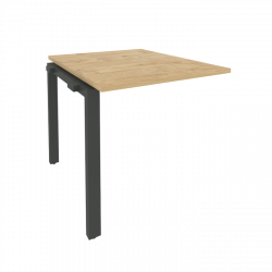 Проходной наборный элемент переговорного стола ONIX O.MP-NPRG-0 Тиквуд Светлый/Антрацит