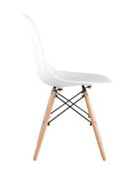 Стул Еамес Стиле ДСВ белый (разборный каркас) / Eames Style DSW