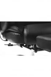 Кресло офисное Парламент H-2021-35 black leather Черный Кресло офисное Парламент H-2021-35 black leather Черный