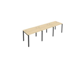 Рабочая станция на 3 раб.места Metal System Б.СМ-3.1 Акация/Антрацит