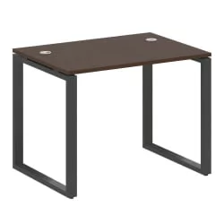Стол письменный на О-образном м/к METAL SYSTEM БО.СП-1 Венге/Антрацит Стол письменный на О-образном м/к METAL SYSTEM БО.СП-1 Венге/Антрацит
