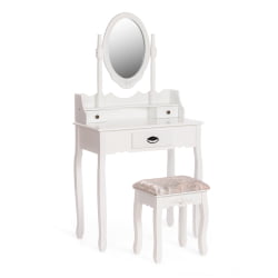 Туалетный стол Secret De Maison GAUDE (mod. TT-DT003) МДФ+Павловния, 75*40*145, Белый (White)