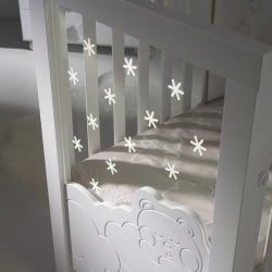 Кровать Micuna Dolce Luce Relax Plus 120x60 White