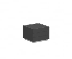 Тумба опорная Oliver OL-20-11.OS.OS Оникс серый Тумба опорная Oliver OL-20-11.OS.OS Оникс серый