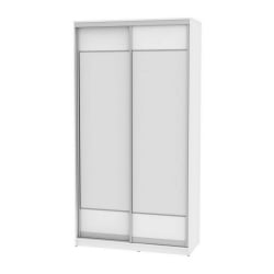 Шкаф-купе B-220х120х60-1(Белый-D8D8)