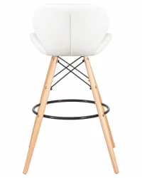 Барный стул DOBRIN BUTTERFLY BAR Белый