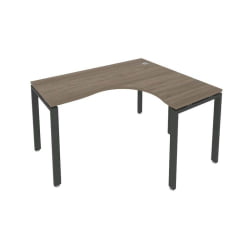 Стол письменный МЕТАЛ СЙСТЕМ Б.СА-3 Пр Вяз/Антрацит / METAL SYSTEM