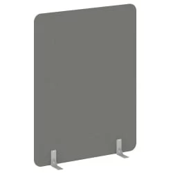 Перегородки на металлических опорах на фетровых подпятниках R-line DP.F-140-180 Металлик