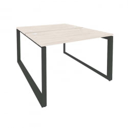 Рабочая станция на О-образном м/к ОНИКС О.МО-Д.РС-2.2.7 Денвер Светлый/Антрацит / ONIX O.MO-D.RS-2.2.7