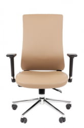 Офисное кресло CHAIRMAN 500 LUX БП экокожа Бежевый