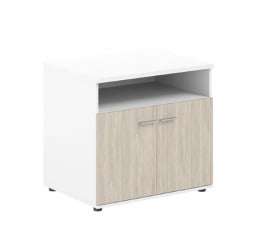 Тумба сервисная с нишей Сигма СГ.631.ВХ.ОЛ Белый Дуб светлый / Sigma SG.631.WH.OL