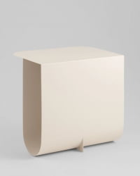 Журнальный столик Лауре металл светло-серый / Laure