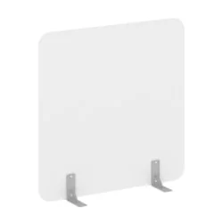 Перегородки на металлических опорах на фетровых подпятниках R-line DP.F-120-120 Белый Бриллиант