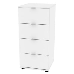 Комод в прихожую Алиса(K3)856х401х459сторцевойручкой(Белый)