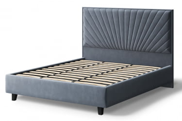 Кровать Леона, 2000 кс 1200 мм, серый / x