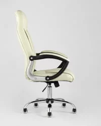 Кресло руководителя ТопЧаирс Товер Бежевое / TopChairs Tower