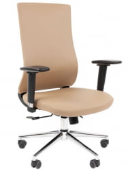 Офисное кресло CHAIRMAN 500 LUX БП экокожа Бежевый