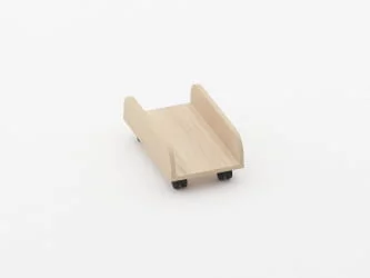 Подставка под системный блок Glassy 5.10 Дуб молочный Подставка под системный блок Glassy 5.10 Дуб молочный