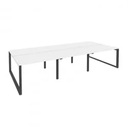 Рабочая станция на О-образном м/к ONIX O.MO-D.RS-6.2.8 Белый Бриллиант/Антрацит