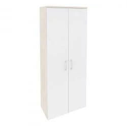 Шкаф высокий широкий ОНИКС О.СТ-1.9 Денвер Светлый/Белый / ONIX O.ST-1.9
