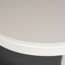 Стол раскладной Solerno (ME-T4EX) дерево гевея/мдф, 70х100+29х75см, ivory white (слоновая кость 2-5)