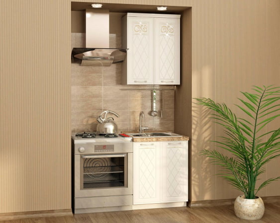 Кухонный гарнитур прямой (120 см)